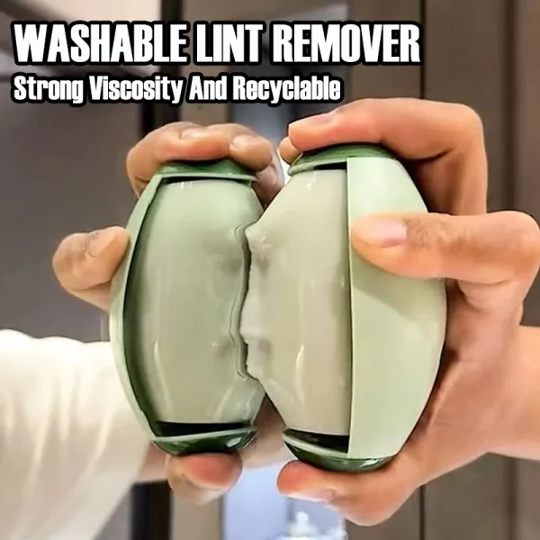 1 Piece Time-saving Reusable Washable Lint Roller Strong Lint Remover for Clothes, Pets and Furniture Cleaning