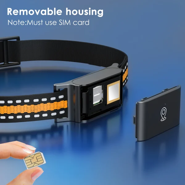 IP67 Waterproof Mini 4G GPS Animal Tracker Collar Anti-Lost Real Time Tracking Dog Cat Locator Pet Dog Cat Fashion Neck Collar - Image 6