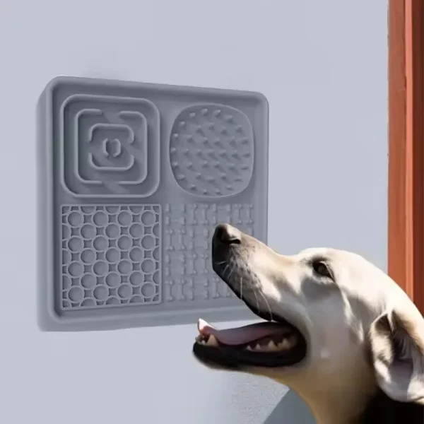 Pet Licking Mat Pet Eating Ware Dog Slow Food Mat Placemat Dog Feeder Supplies Suction Cup Dog Bathing Distraction - Image 5