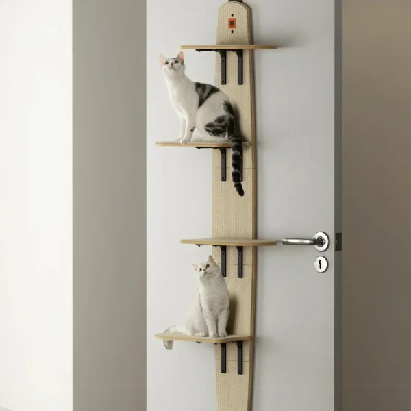A MEWOOFUN Cat Hanging Bed Easy Assembly Pet Climbing Frame Cat Climbing Tree Tower Cat Toys Pet Supplier US Stock - Image 2