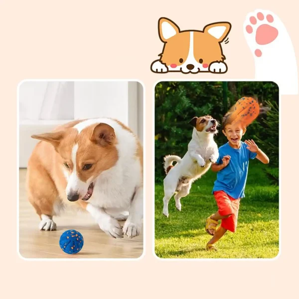 Dog Balls For Aggressive Chewers Electric Moving Dog Ball Washable Vibrating Toy For Pet Puppy Training Energy-Release Outdoor - Image 2